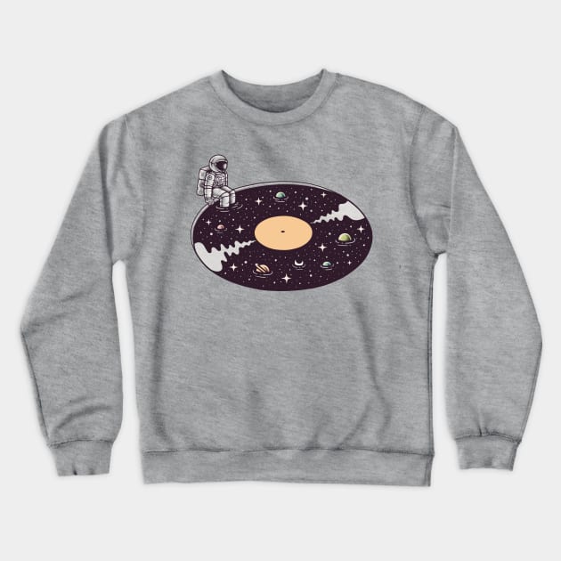 Cosmic Sound Crewneck Sweatshirt by enkeldika2